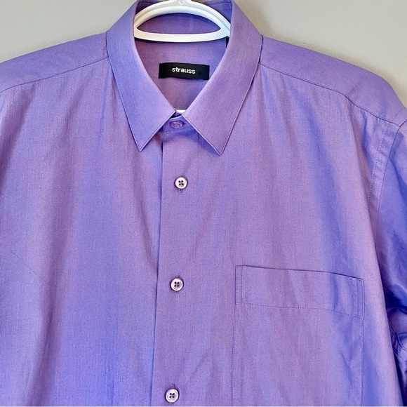 Strauss Purple Dress Shirt - Picture 3 of 4